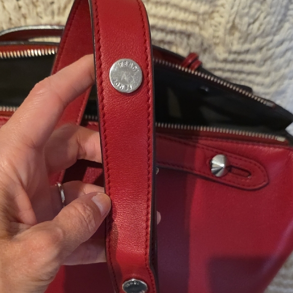 Fendi Red Leather By The Way Bag - Picture 10 of 15